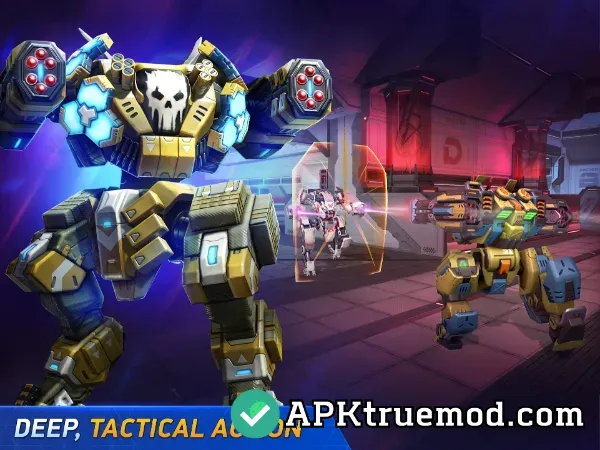 Mech Arena mod apk unlimited a coins