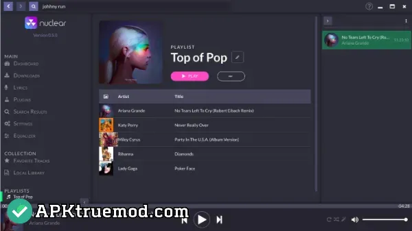 Nuclear music player android