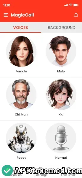 Call Voice changer male to female mod apk