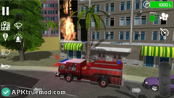 Fire Engine Simulator Mod APK Unlimited money