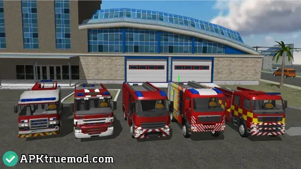 Fire Engine Simulator Mod APK Unlocked everything