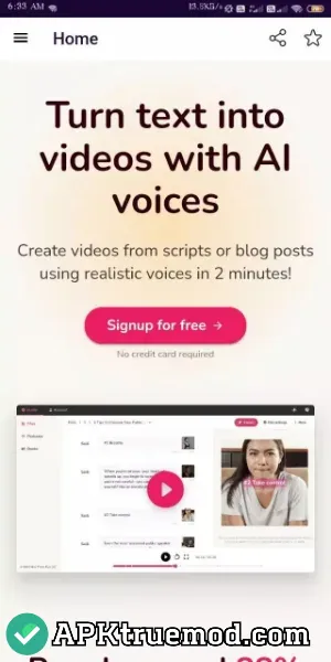 Fliki AI premium apk