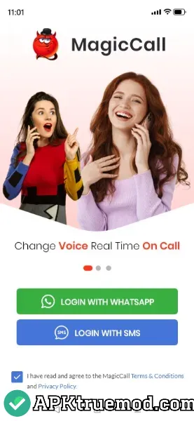 Magic Call voice changer male to female apk