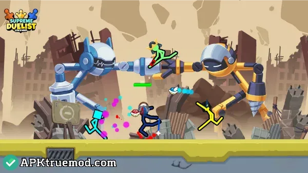Supreme Duelist Stickman Mod APK Max Level